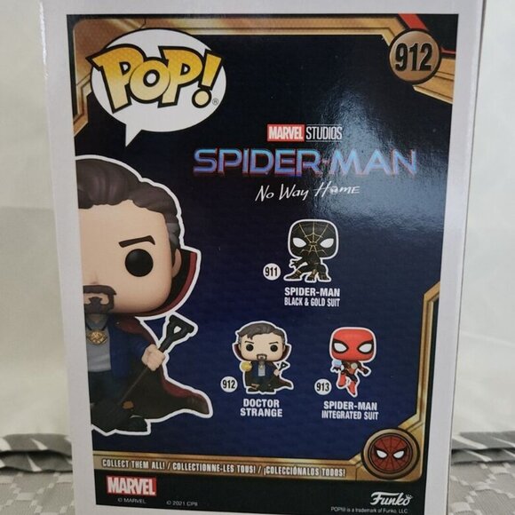 Benedict Cumberbatch signed Funko Pop! Vinyl: Marvel - Doctor Strange #912 w/COA - Picture 3 of 4